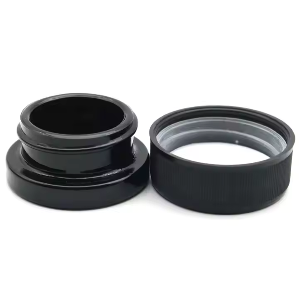 CONTENEDOR PYREX 5ML CIRCULAR NEGRO BT