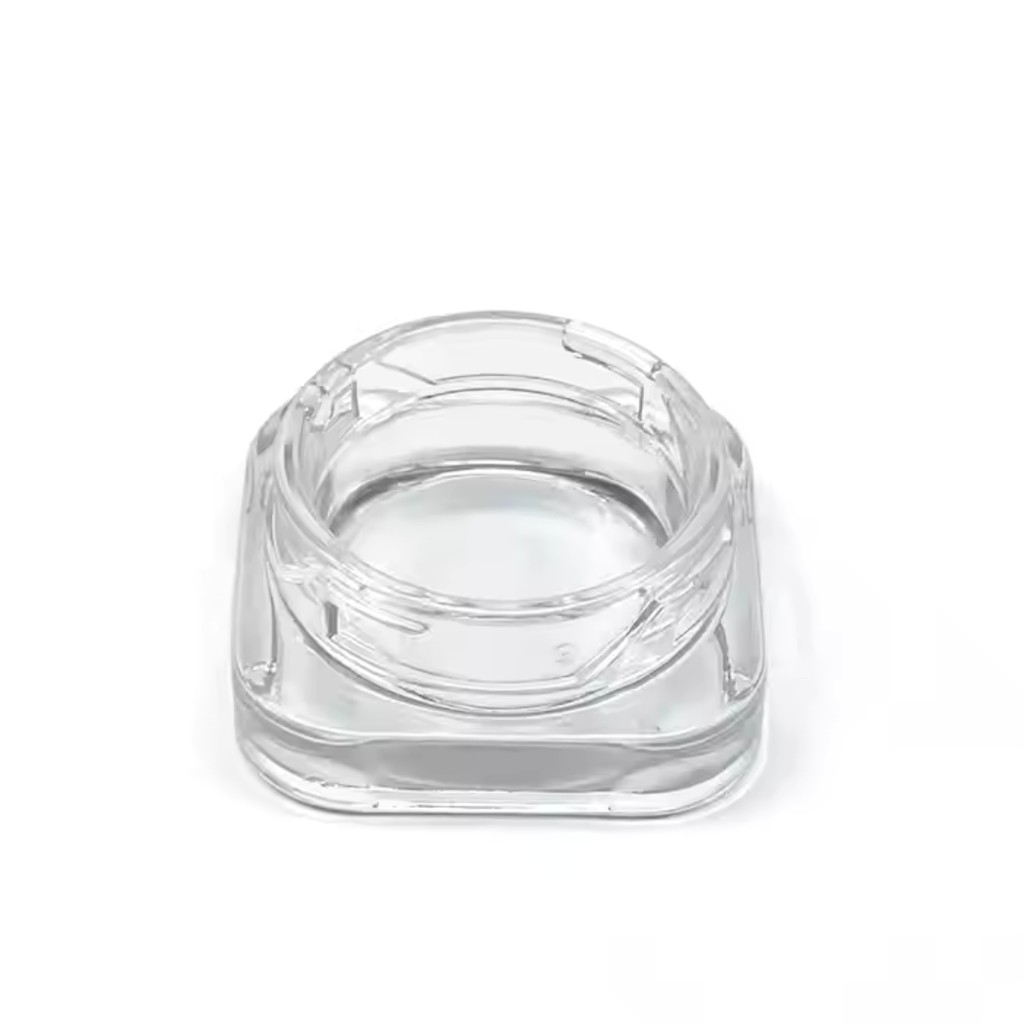 CONTENEDOR PYREX 5ML CUADRADO TRANSPARENTE CUADRADO BT