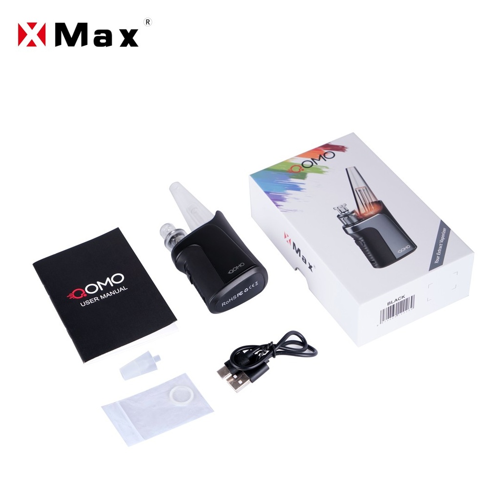 XMAX - VAPORIZADOR XMAX QOMO NEGRO