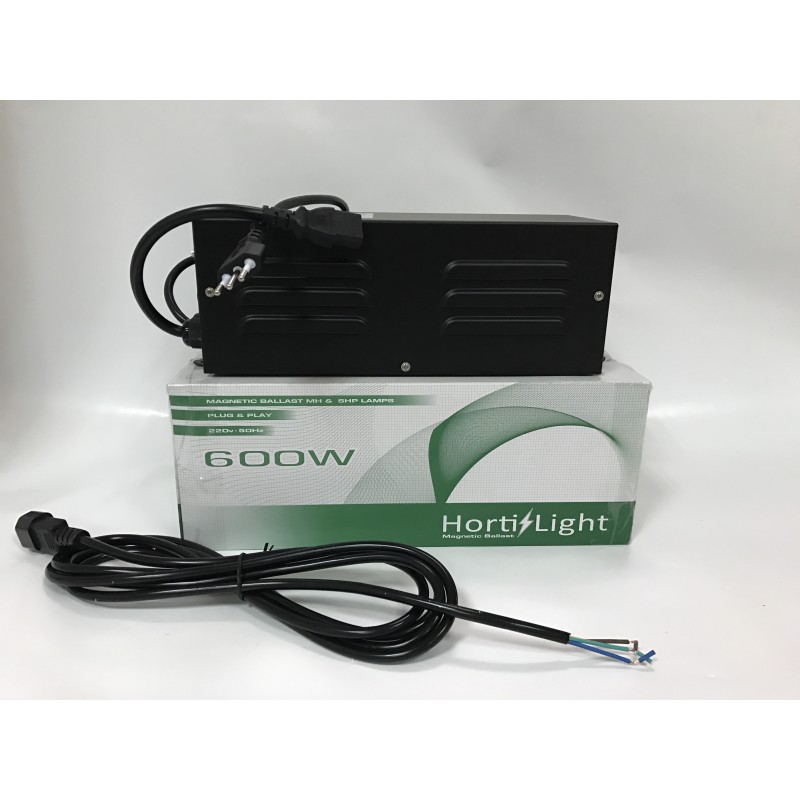 HORTILIGHT - BALASTRO  MAGNETICO 600W + CABLE