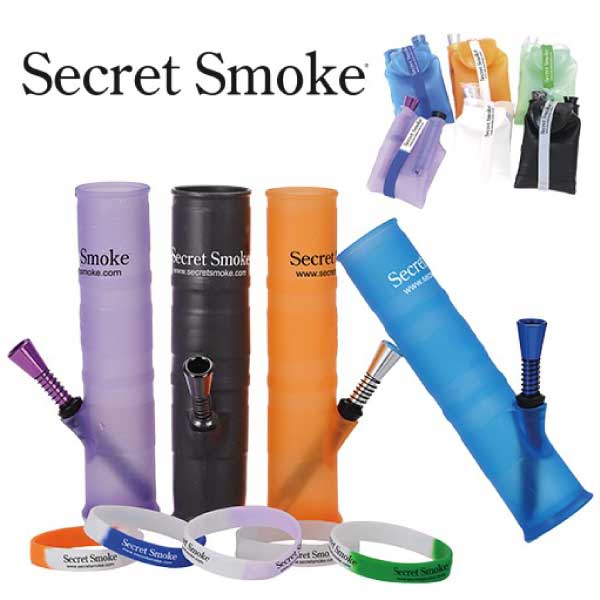 SECRET SMOKE - BONG PORTÁTIL DE SILICONA