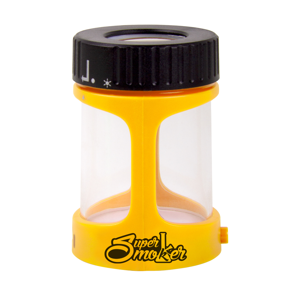 SUPER SMOKER - SUPER FOCUS LUXE NEGRO Y AMARILLO