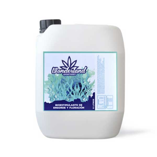 WONDERLAND NUTRIENTS - BIOESTIMULANTE DE ENGORDE Y FLORACIÓN (B+C) 5L