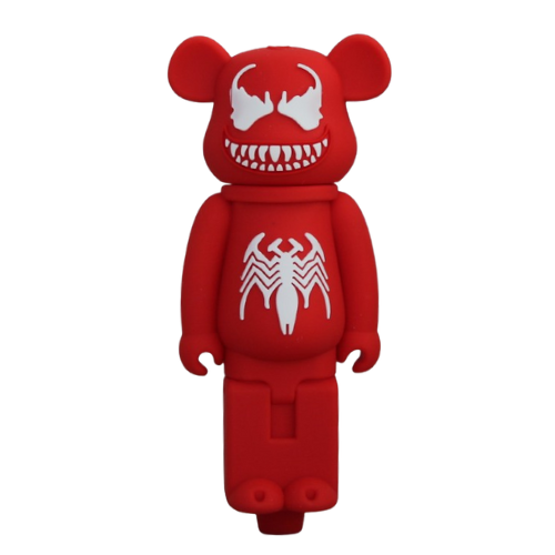 PIPA SILICONA KAWS VENOM ROJO