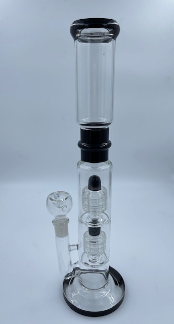 BONG 40CM DOBLE PERCOLADOR