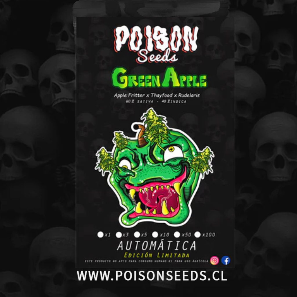 POISON SEEDS - GREEN APPLE AUTO X1