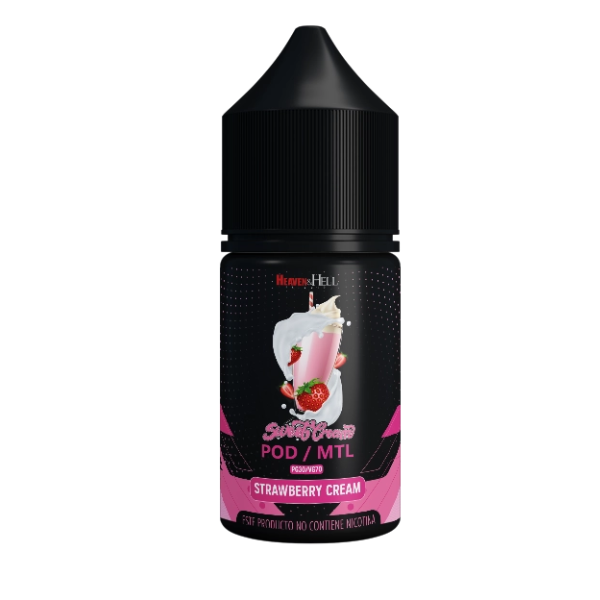 HEAVEN & HELL - ELIQUID POD STRAWBERRY CREAM