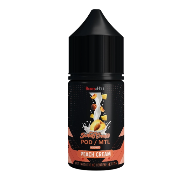 HEAVEN & HELL - ELIQUID POD PEACH CREAM