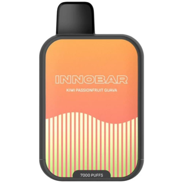 INNOBAR - VAPORIZADOR DESECHABLE 7000 PUFF KIWI PASSIONFRUIT GUAVA