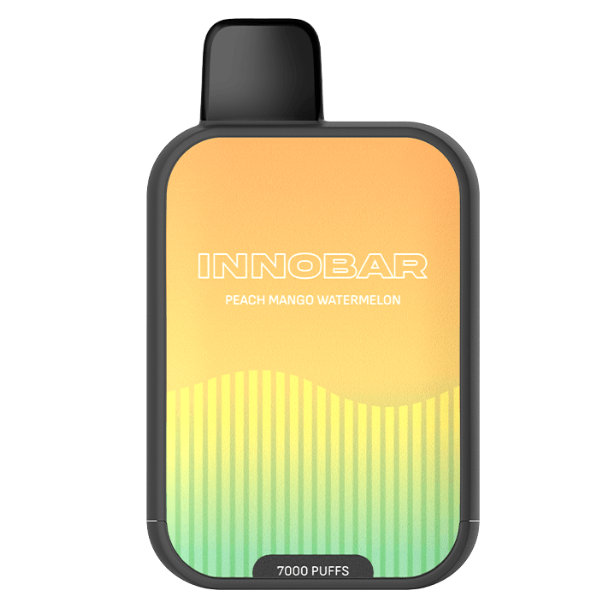 INNOBAR - VAPORIZADOR DESECHABLE 7000 PUFF PEACH MANGO WATERM