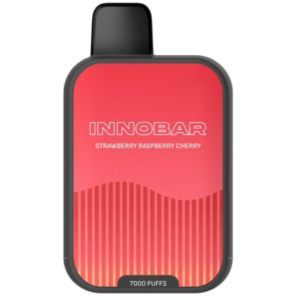 INNOBAR - VAPORIZADOR DESECHABLE 7000 PUFF STRAWBERRY RASPBERRY CHERRY