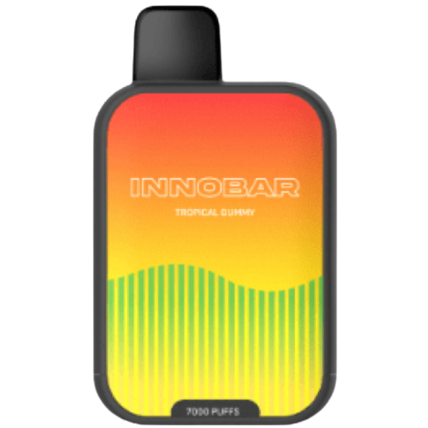 INNOBAR - VAPORIZADOR DESECHABLE 7000 PUFF TROPICAL GUMMY