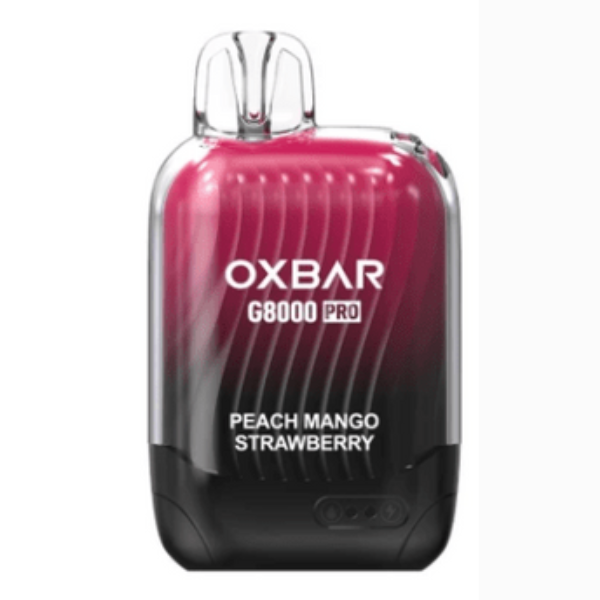 OXBAR - VAPORIZADOR DESECHABLE 8000 PUFF MANGO STRAWBERRY