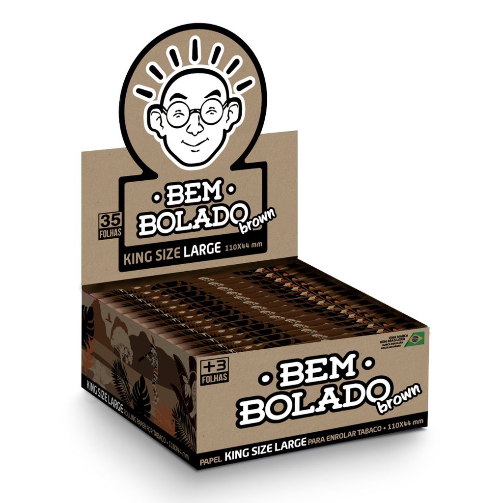 BEM BOLADO - PAPEL BROWN KING SIZE LARGE