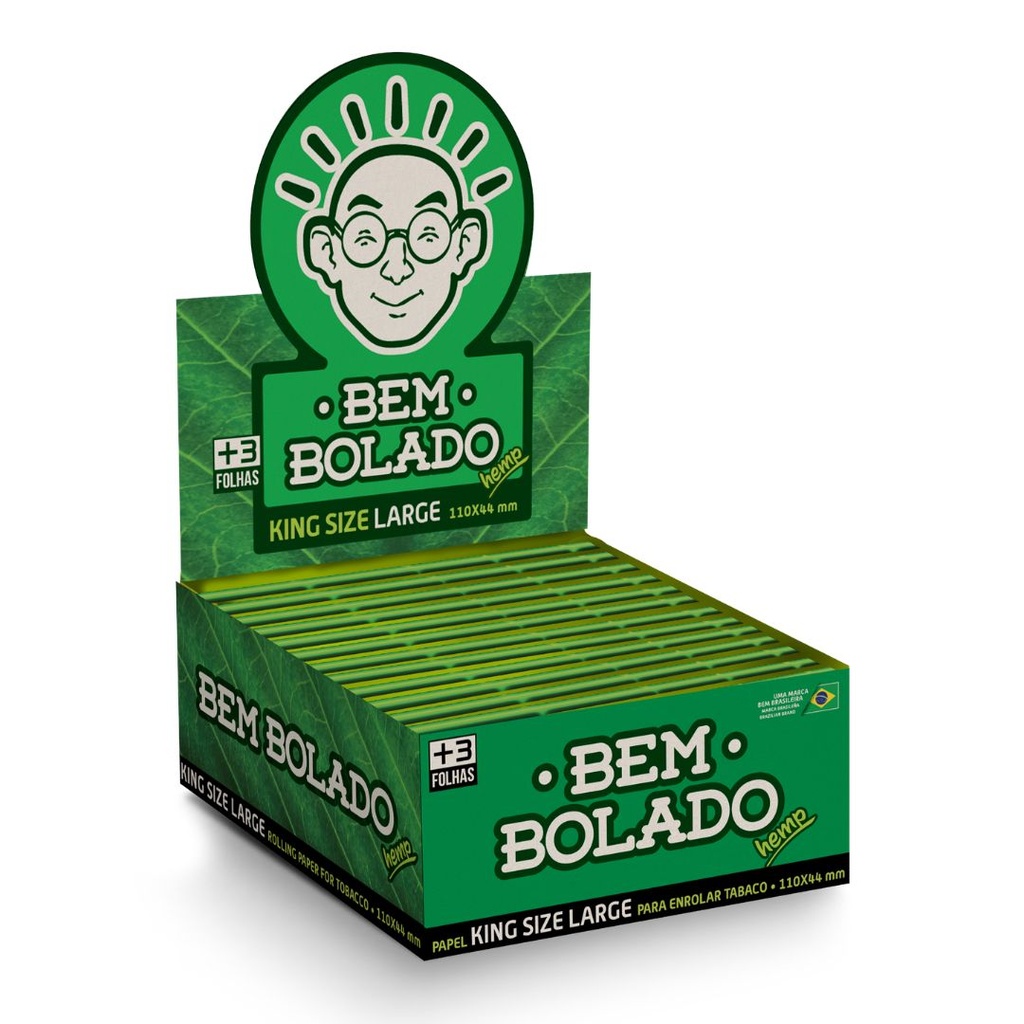 BEM BOLADO - PAPEL HEMP KING SIZE LARGE