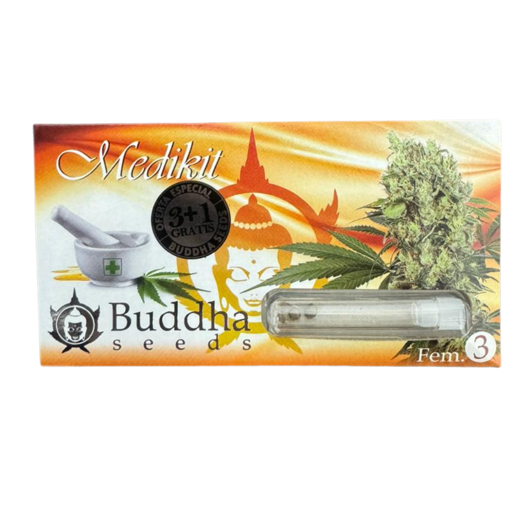 BUDDHA SEEDS - BUDDHA MEDIKIT FEM 3+1