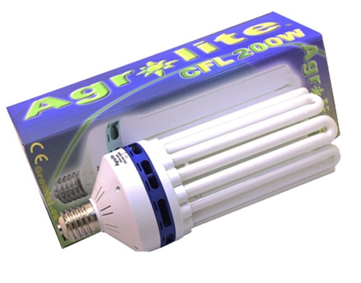 AGROLITE - FLUORESCENTECOMPACTO 200W GROW (CFL)