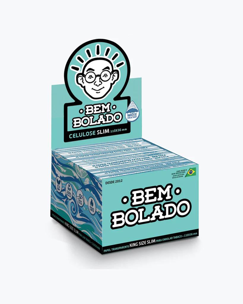 BEM BOLADO - PAPEL CELULOSA KING SIZE SLIM (40UN)