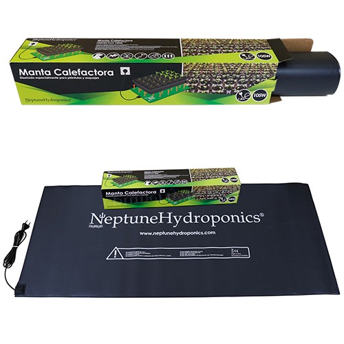 NEPTUNE HYDROPONICS - MANTA DE CALOR 122X52.7CM 105W