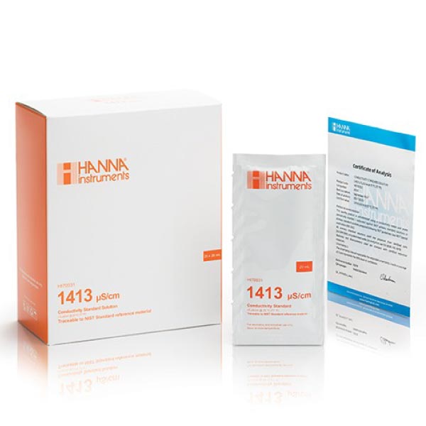 HANNA - LIQUIDO CALIBRADOR EC 1413 20ML