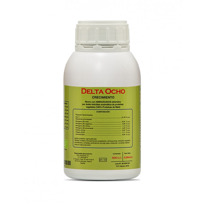 CANNABIOGEN - DELTA 8 CRECIMIENTO 500ML