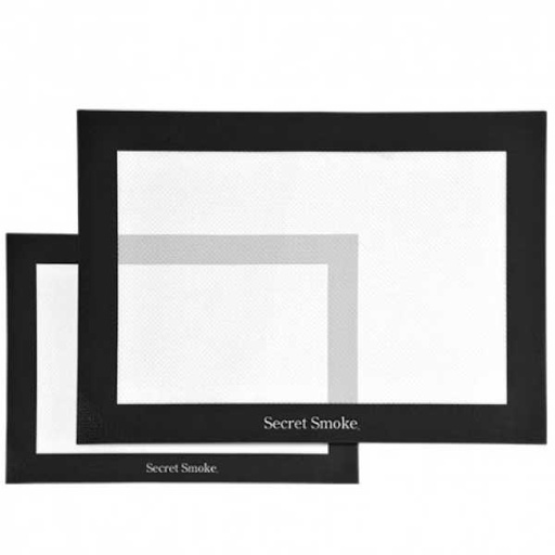 [SCS026] SECRET SMOKE - MANTEL SILICONA NEGRO 40X30 CM