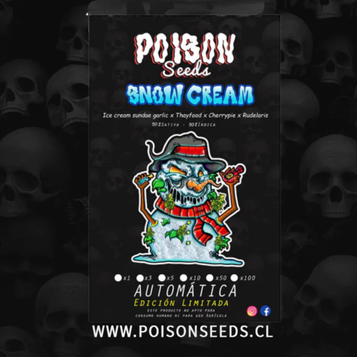 [PSS015] POISON SEEDS - SNOW CREAM AUTO X1