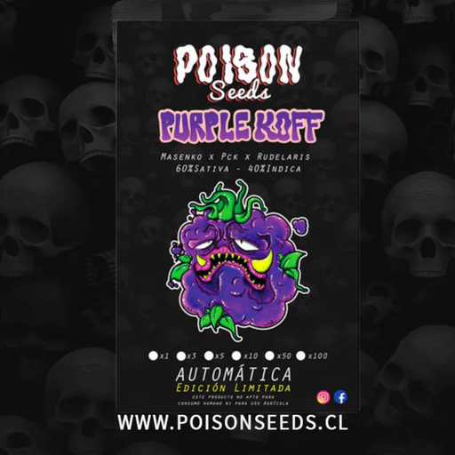 [PSS017] POISON SEEDS - PURPLE KOFF AUTO X1