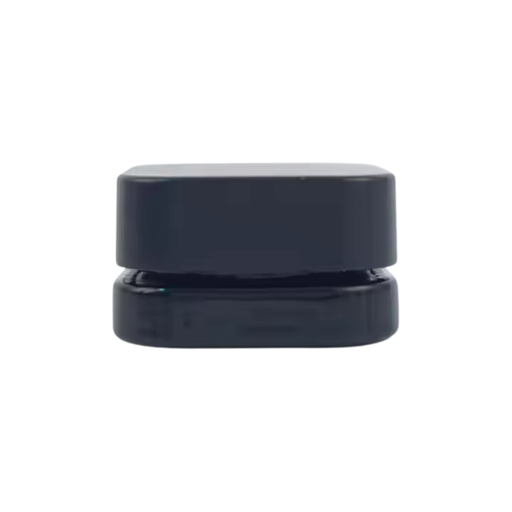 [SMB226] CONTENEDOR PYREX 5ML CUADRADO NEGRO BT