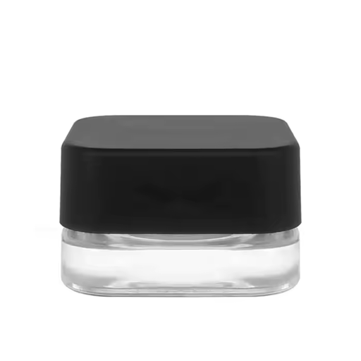 [SMB227] CONTENEDOR PYREX 5ML CUADRADO TRANSPARENTE CUADRADO BT