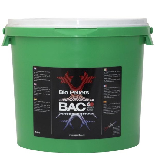 [BAC018] BAC -  BIO PELLETS / BIO KORRELS 5KG