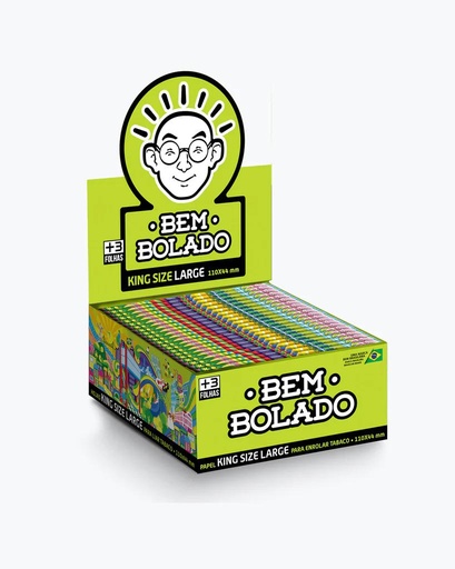 [BEM002] BEM BOLADO - PAPEL POP KING SIZE LARGE (50UN)