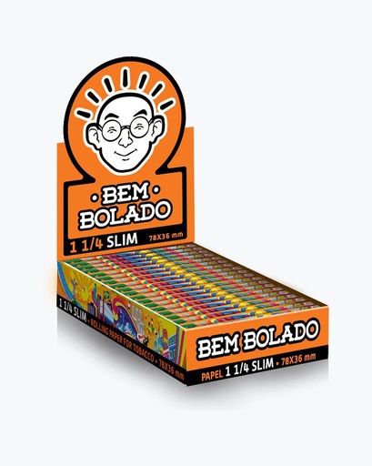 [BEM005] BEM BOLADO - PAPEL POP 1 1/4 SLIM (25UN)