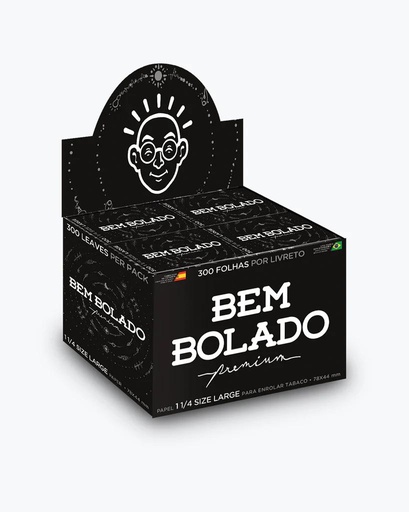 [BEM013] BEM BOLADO - PAPEL PREMIUM 1 1/4 LARGE 300 HOJAS (40UN)