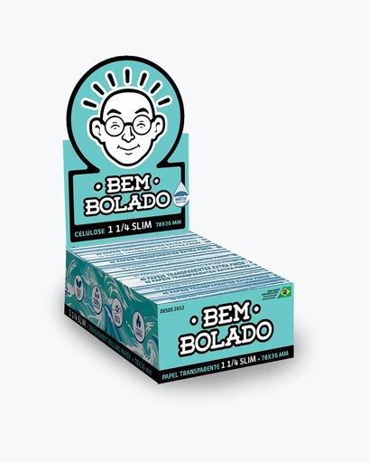 [BEM018] BEM BOLADO - PAPEL CELULOSA 1 1/4 SLIM (24UN)