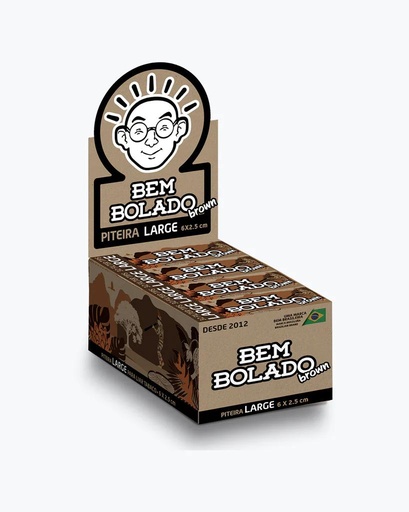 [BEM021] BEM BOLADO - BOQUILLA BROWN LARGE (24UN)